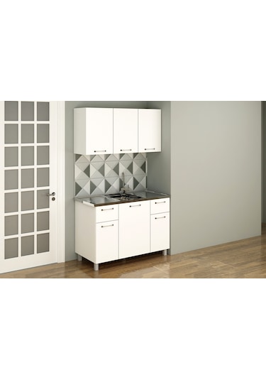 Panovit 120 Cm Evyeli Mini Mutfak Beyaz