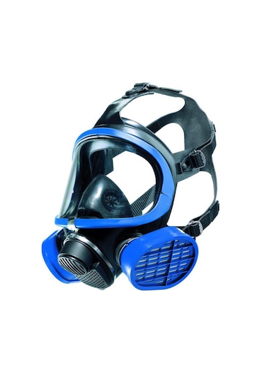 Drager X-Plore 5500 Epdm/Pc Tam Yüz Maskesi Mavi Renk