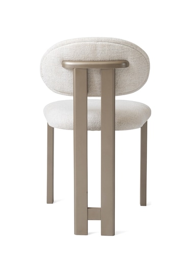 Milano Ahşap Sandalye Kum Beji