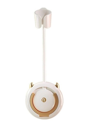 Didadodo Saç Kurutma Makinesi Askısı Standlı Beyaz Altın, Yeni Tasarım Gold