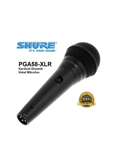 Shure Pga58 Kardioid Dinamik Vokal Mikrofon
