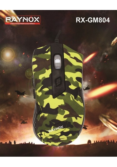 Raynox RX-GM804 Kablolu Optik Oyuncu Mouse