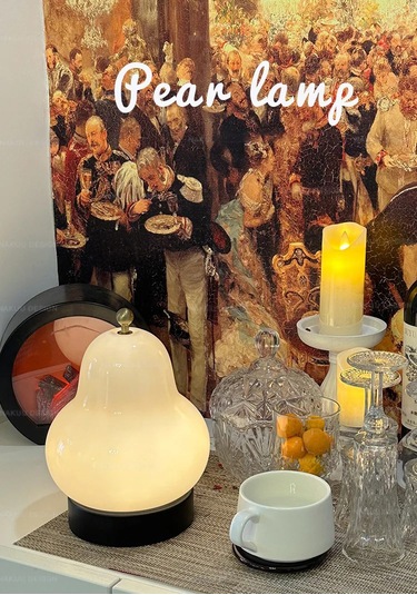 Monozone Masa Lambası Dokunmatik Şarjlı Armut Lamba 3 Modlu