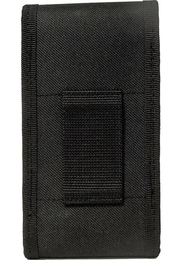 Lederax Ld170 Kanvas Kumaş Cırt Kapaklı Kemere Takılan Telefon Kı