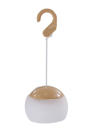 Kamp Ve Aydınlatma İçin Taşınabilir Led Çadır Lambası, 180 Lm Parlaklık, 2000mah Pil Haki Haki