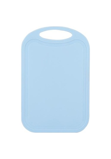 Açık Mavi Kaymaz Plastik Kesme Tahtası Gıda Meyve Doğrama Blok Mat Mutfak Aşçı Kaynağı