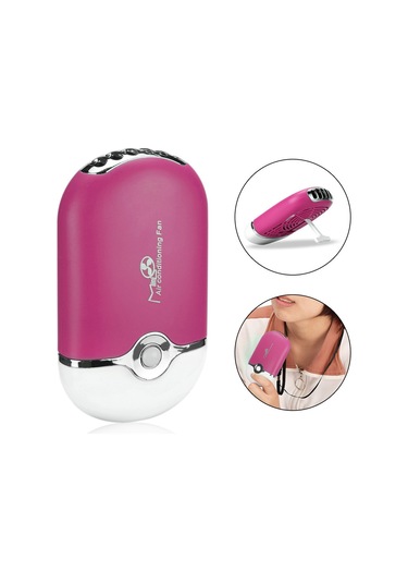 Shineyee Usb Şarjlı Taşınabilir Mini Klima Fan - Kirpik Uzatma & Seyahat İçin Serinletici Hava Üfleyici