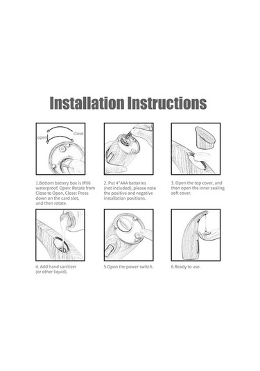 Pazly 300 Ml Otomatik Fotoselli Sabunluk Kızılötesi El Sensörlü, Koyu Kahverengi Diğer