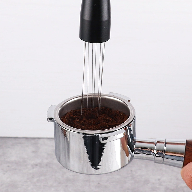 Geeksen Stainless Steel Espresso Çekirdek Karıştırıcı - Ergonomik Tutuş, Eşit Dağılım, Anti-splash, Filtre Kahve Aracı Çok Renkli