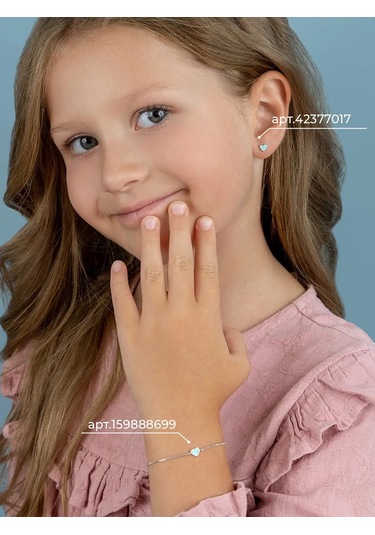 Veronika 925 Ayar Gümüş Kalp Boncuklu Emaye Kolye Bilekliği 159888699 Gri