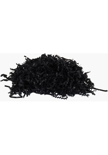 Siyah Kırpık Kağıt Zigzag Kağıt - 1 Kg