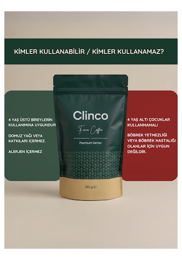 Clinco Form Diyet Kahvesi 1 Aylık Kullanım 100 G