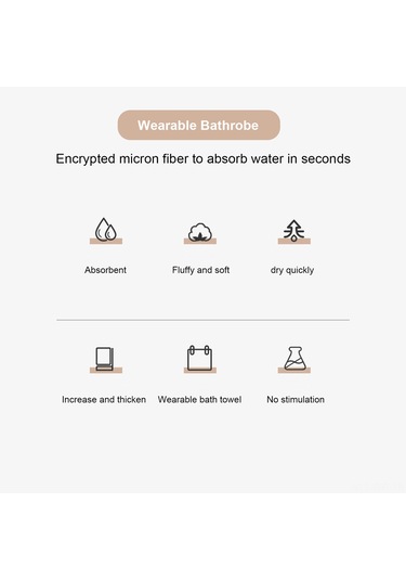 Hangfox Zeytin Yeşili M Lı Kumaş Banyo Rok Seti - Yumuşak Mercan Kuru, Suyu Hızlı Emici, Tüylenmeyen Cepli Giyilebilir Banyo Giysisi Yeşil