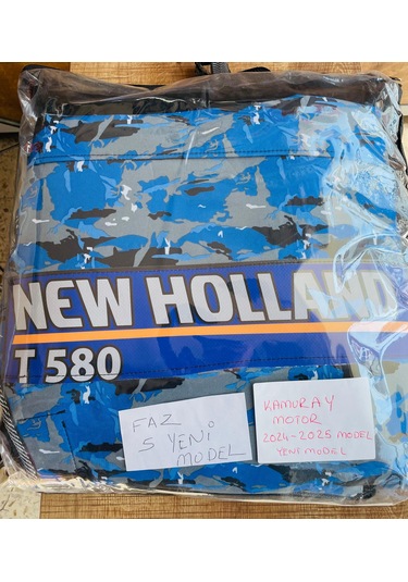 New Holland T580b Faz5 Commonrail Uyumlu Motor Traktör Özel Su Geçirmez Brandası