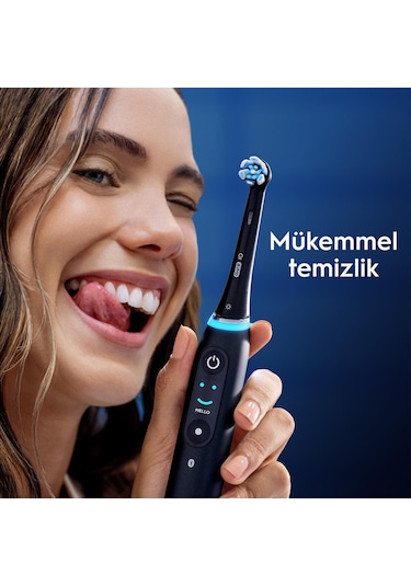 Oral-B İo Ultimate Clean Diş Fırçası Yedek Başlığı Siyah 4'lü