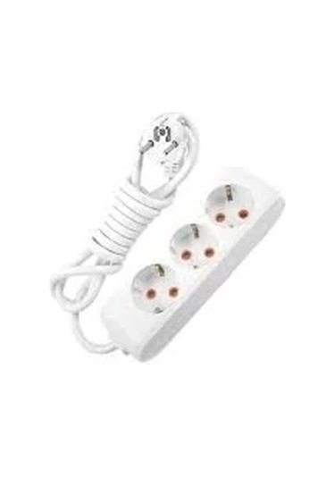 3'lü Multi Let Priz Uzatma Kablosu 5m