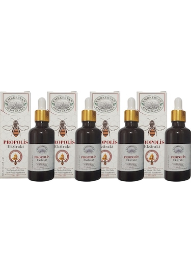 Emr Kervan Herbs Garden Sivi Propolis Ekstrakt 50 ML 4 Adet
