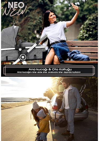 Baby Home 7 In 1 Yeni Doğan Full Set 990 Travel Sistem Bebek Arabası 330 Ev Tipi Ana Kucağı