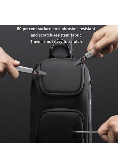 Sones Bange Erkek İş Göğüs Çantası Hafif Performanslı Crossbody Çanta
