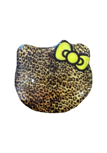 E2m Pop Socket Telefon Tutucu Benekli Kedi Sarı Sarı