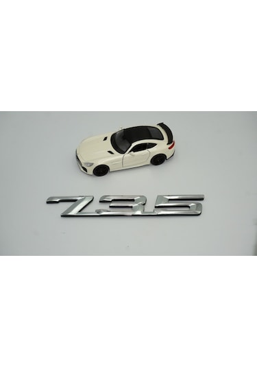 Bmw 735 Bagaj Krom Abs 3M 3D Yazı Logo
