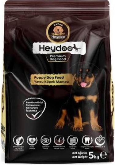 Heydoo Cat Kuzu Etli Yavru Köpek Maması 5 KG