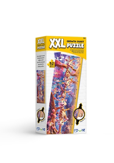Xxl Puzzle Eğlenceli Zürafalar 98 33 Cm