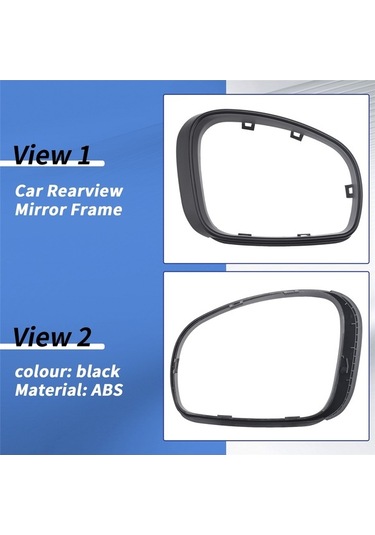 Besthome1 Araba Yan Ayna Kabuk Çerçevesi, Skoda Fabia 2008-2014, Sağ Yan,  Fit