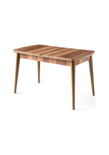 Milano Mdf Açılır Mutfak Masa 6 Lı Sandalyeli Takım 75 130cm 001