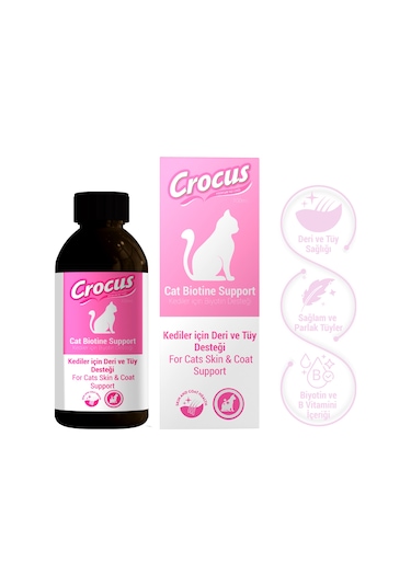 Crocus Kedı Tüy Sağlığı Damlası 100 Ml X 2 Adet N141