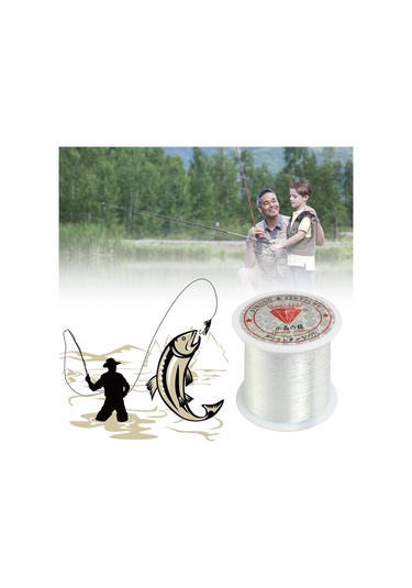 Reedark 0.7mm Şeffaf Nilon Balık İpi - Dıy Boncuklama Ve Örgü Malzemesi, Dayanıklı Plastiğiyle Uzun Kullanım Süresi