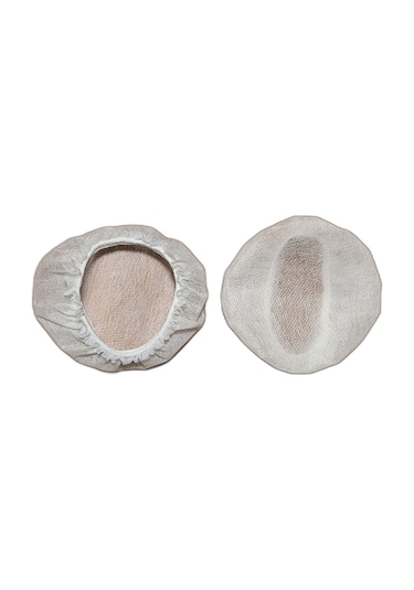 White Guard 20'lik Pakette 5 Cm S Beyaz Tek Kullanımlık Kulaklık Bonesi,kullan At Kulaklık Kılıfı