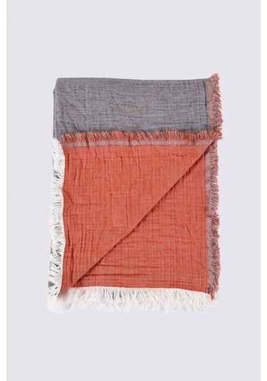 Ecocotton Muna Terra/antrasit Çift Kişilik %100 Organik Pamuk Inject Yatak Örtüsü Terra - Antrasit