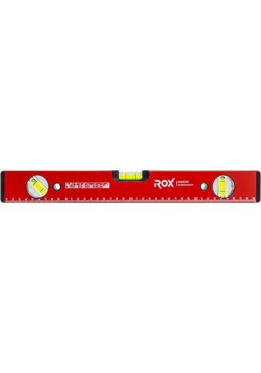 Rox 0347 Mıknatıslı Alüminyum Su Terazisi 40 Cm