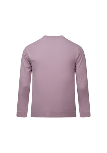 Hatemoğlu Pembe Regular Fit Yarım Balıkçı Yaka Yünlü Kazak 2977644 Pembe