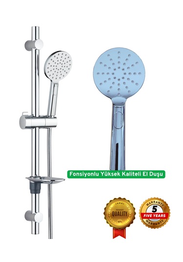 Drom Spa Krom Sürgülü Duş Seti