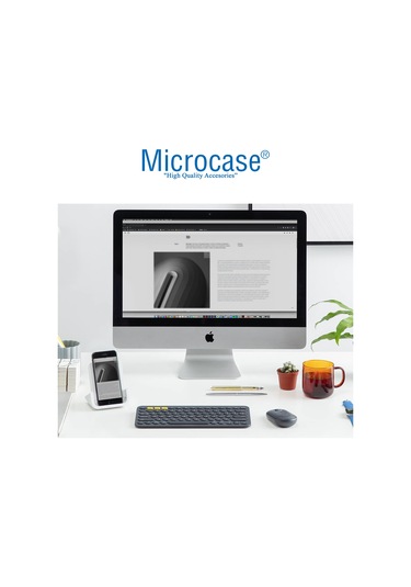 Microcase Yuvarlak Tuşlu Bluetooth Kablosuz Klavye - AL3048 Siyah