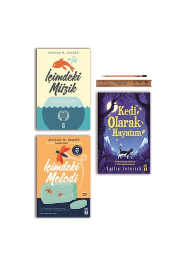 Genç Timaş İçimdeki Müzik - İçimdeki Melodi - Kedi Olarak Hayatım Set 3 Kitap
