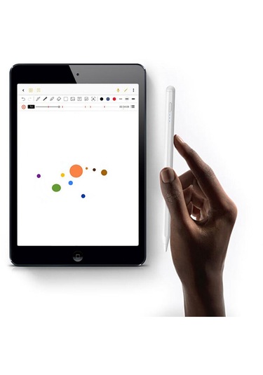 Zore Pencil 10 Magnetik Şarj Ve Eğim Özellikli Dokunmatik Çizim Kalemi-beyaz