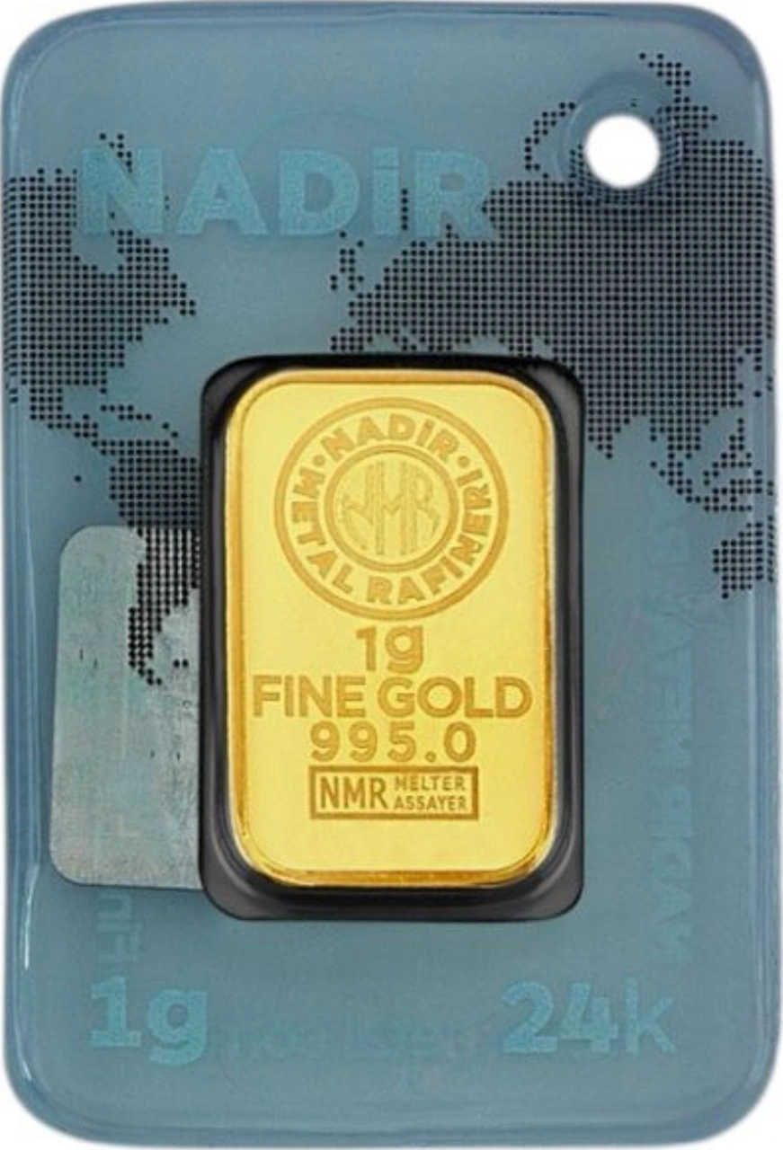 Tuğrul Kuyumculuk 24 Ayar 1 Gram Külçe Altın