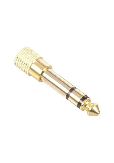 SpeedUF 6.3 mm Erkek To 3.5 mm Dişi Çevirici Dönüştürücü Jack