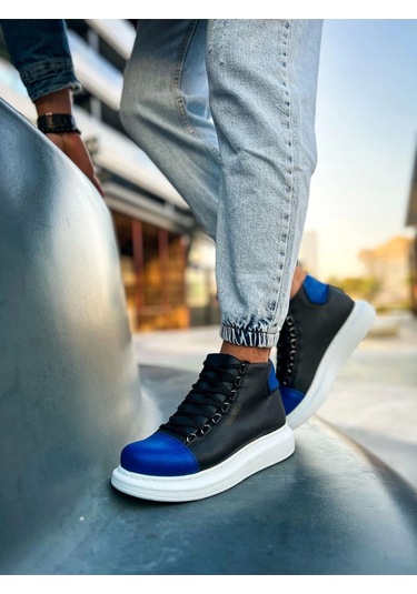 Ch258 Gbt Roma Colourful Erkek Bot Sıyah/sax Mavı Çok Renkli