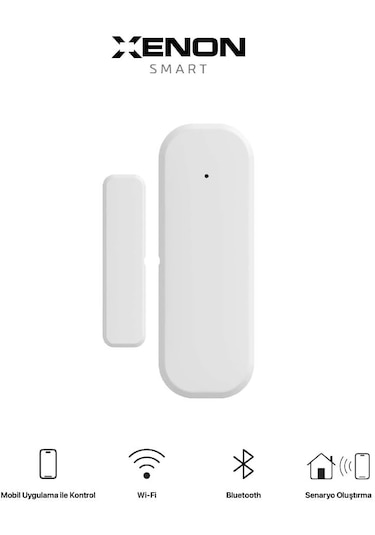 Xenon Smart  Wi-Fi + Bluetooth Destekli Akıllı Kapı ve Pencere Sensörü