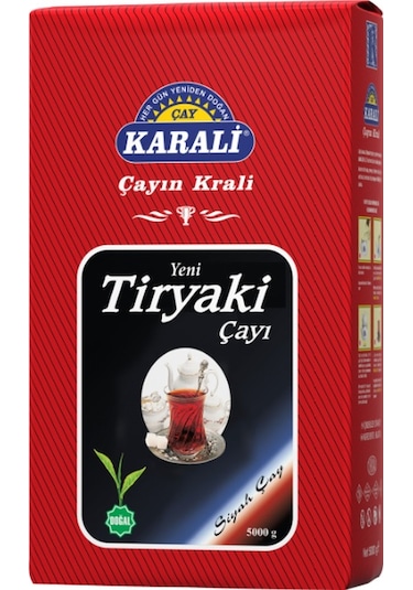 Karali Tiryaki Siyah Dökme Çay 5 KG