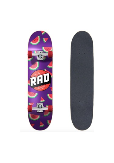 Rad 7.75 Dude Crew Watermelon Skateboard Kaykay Çok Renkli