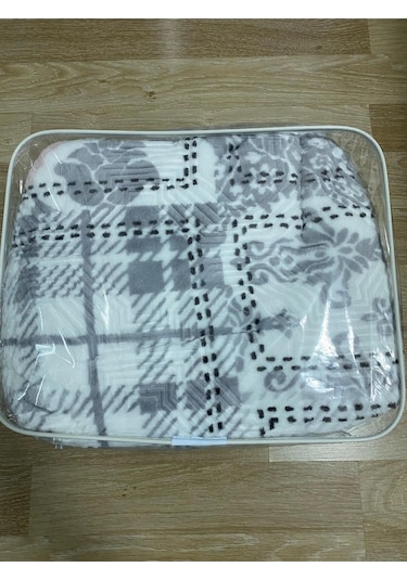 Aksu Tek Kişilik Battaniye Çantali Siyah