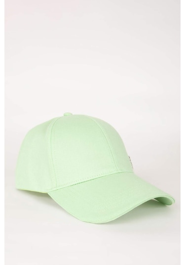 Defacto Kadın Pamuklu Cap Şapka N6472az24smgn157 Yeşil