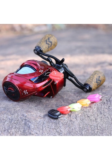 Çok Renkli Sougayılang Baitcasting Makarası Balık Hattı Tutucu Durdurma Tokası Besleyici Balıkçılık Aksesuarları Olta Fişi 5pcs&3.5cm