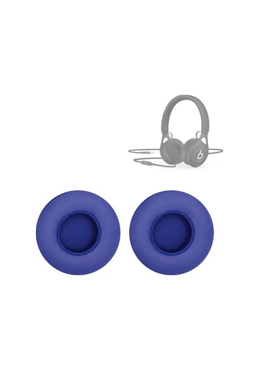 Beats Ep Kablolu Kulaklık Kulak Kapağı Sünger Kulaklıklar Mavi Mavi