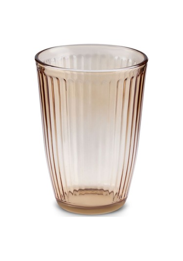 Karaca  Gordes 6'lı Cam Meşrubat Bardağı 370 ml Amber